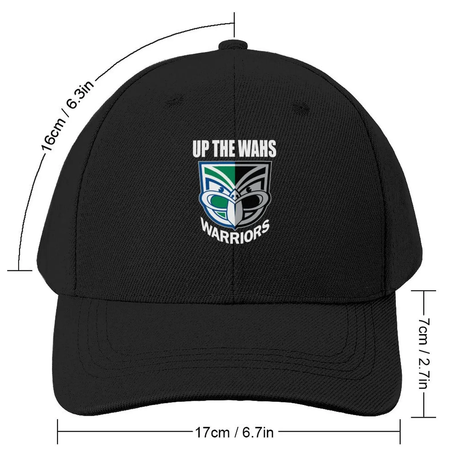 Up The Wahs Rugby League NZ Warriors Baseball Cap Sunhat beach hat Woman Hats Men's