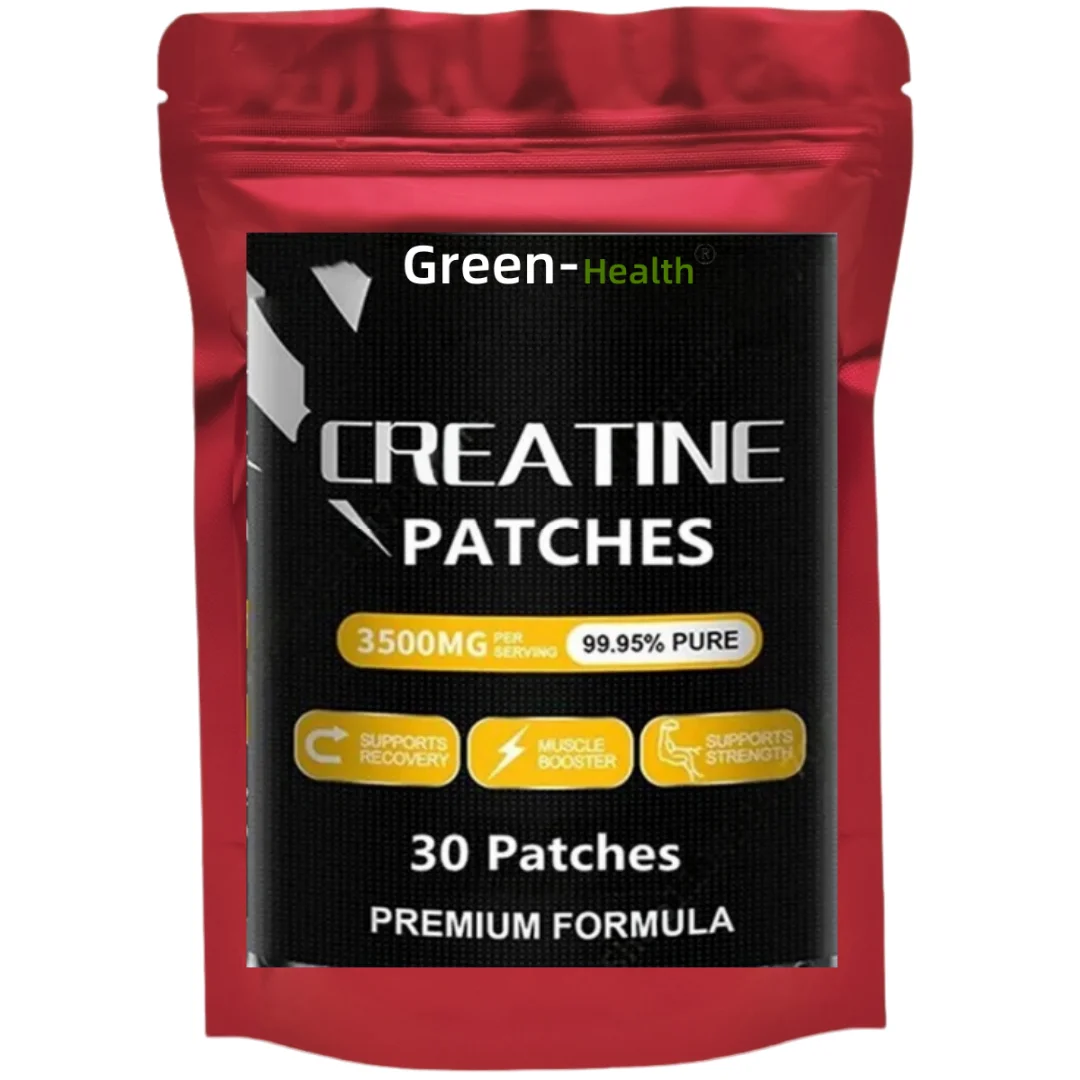 Hot sale Muscle Growth Creatine Patches – 99.95% Pure, 3500mg to Boost Strength, Recovery & 60-Day Use