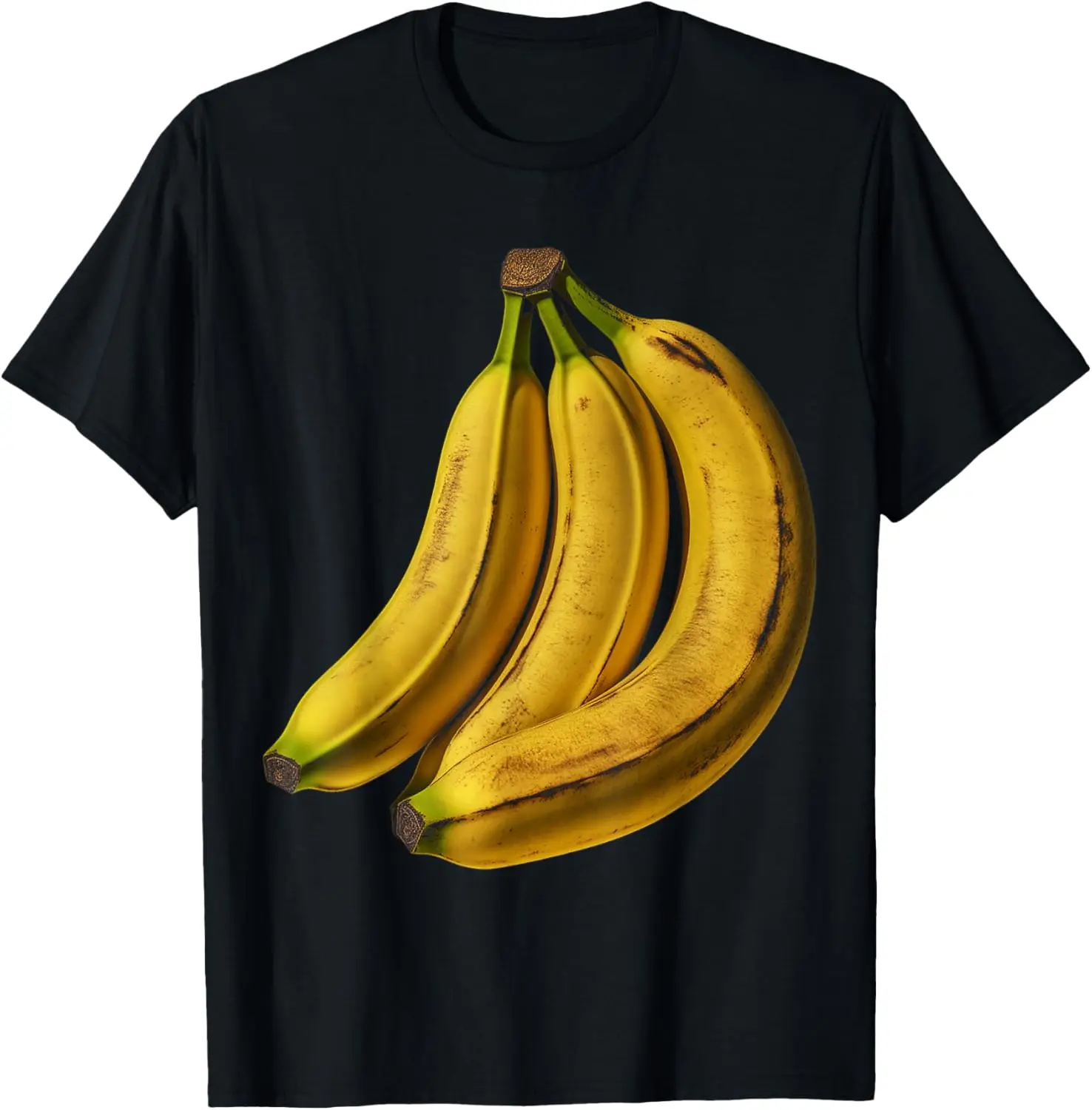 

Banana Fruit Bunch Graphic Print Men's Breathable T-Shirt Summer Trip Tee