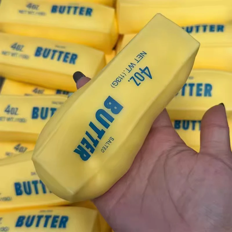 Knuspriger Butter-Stick Squishy Fidget-Spielzeug Knusprige Squishies Quetsch-Stressball ASMR Anti-Stress-Entspannung Handgeschenk Spielzeug für Erwachsene – Detail 7