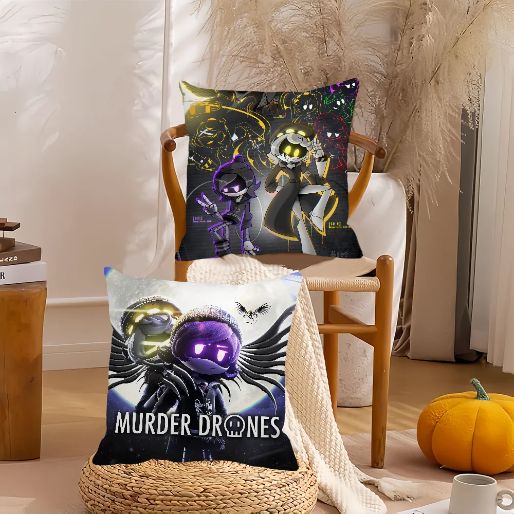 

Наволочка «Кино убийства дронов» для украшения дома, чехол для подушки, подходит для спальни, автомобиля, офиса, дивана