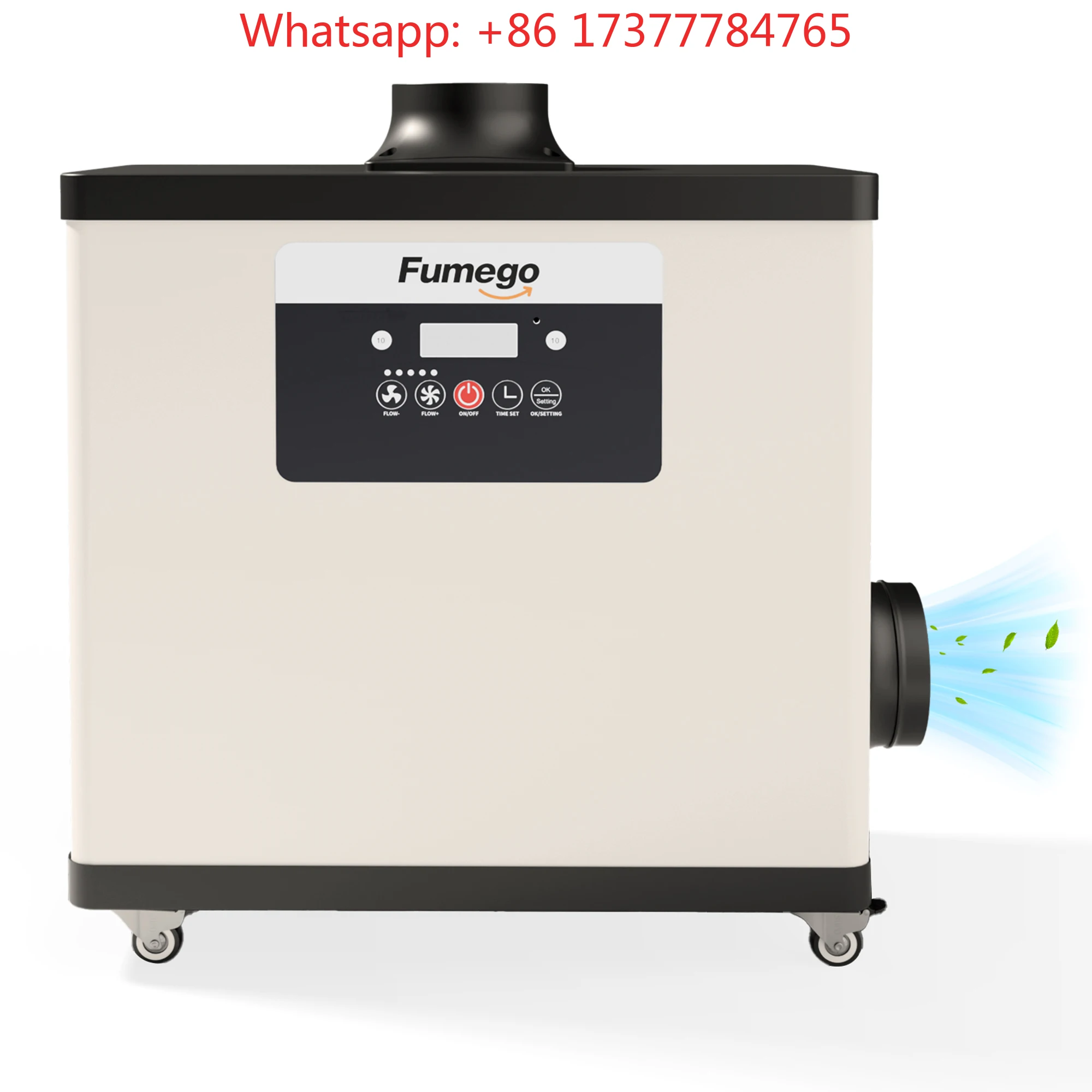3D Printing Smoke & Odor Removal Machine, Cu 110-120V Desktop Dust Collector Equipped with HEPA Filter