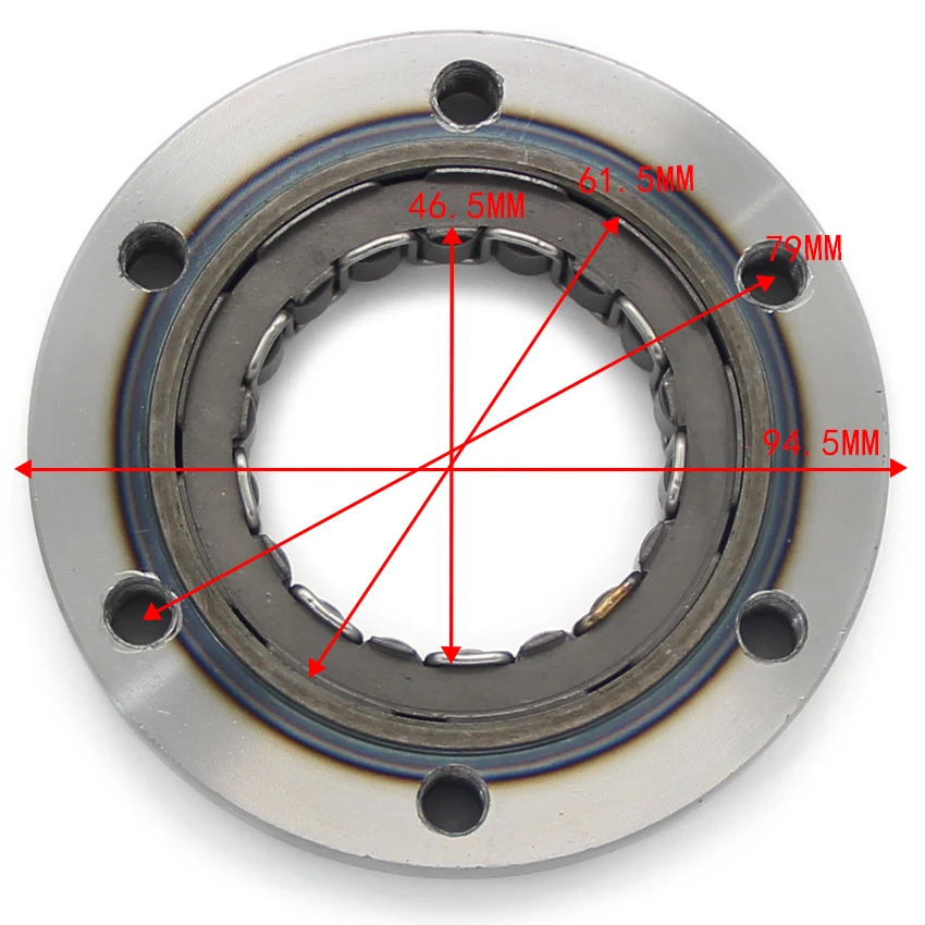 

12600-45850 Motorcycle One Way Starter Clutch For Suzuki LTR450 QuadRacer 2006 2007 2008 2009 2010 2011 Durable Moto Accessories