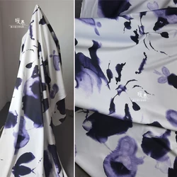 Ink Chinese Style Fabric Diy Fashion Ancient Style Hanfu Ru Large Swing Skirt Fabrics for Sewing Material Cloth