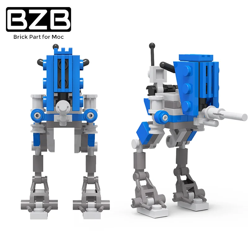 BZB MOC-35960 War Clone Robot Universe Star Building Blocks Space DIY Model Assembly Bricks Educational Toys Kids Best Gifts