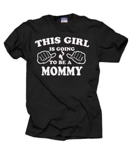 To Be A Mommy T-shirt Baby Announcement Tee Shirt Future mommy mom maternity