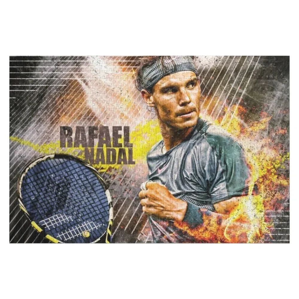 

Design Rafael Nadal Photo Jigsaw Puzzle Custom Child Customized Picture Jigsaw Pieces Adults Custom Wooden Name Puzzle