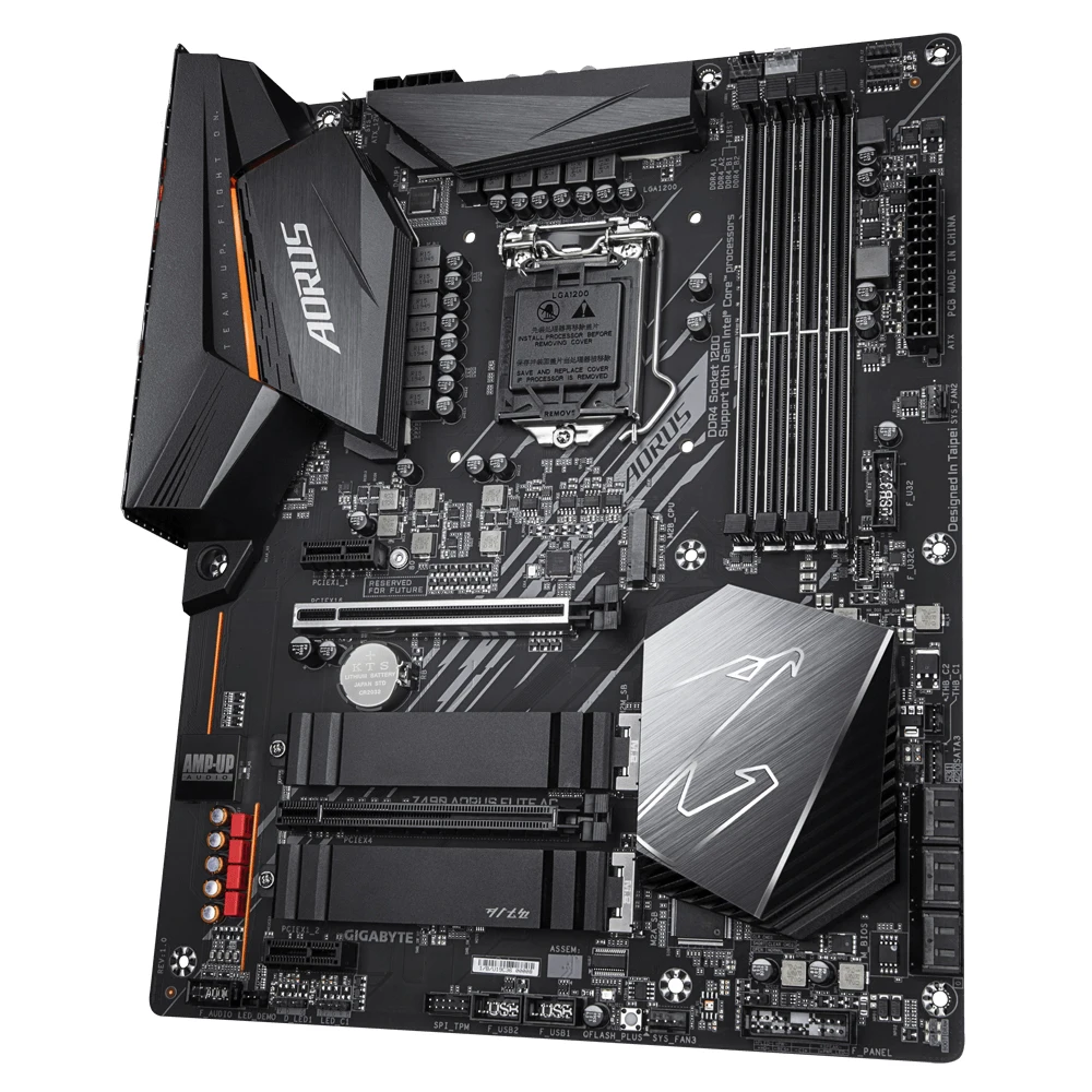 GIGABYTE Z490 AORUS ELITE AC Intel Z490 ATX Motherboard LGA 1200 CPU 10th 11th Gen I9 I5 I3 I7 DDR4 Memory SATA III PC