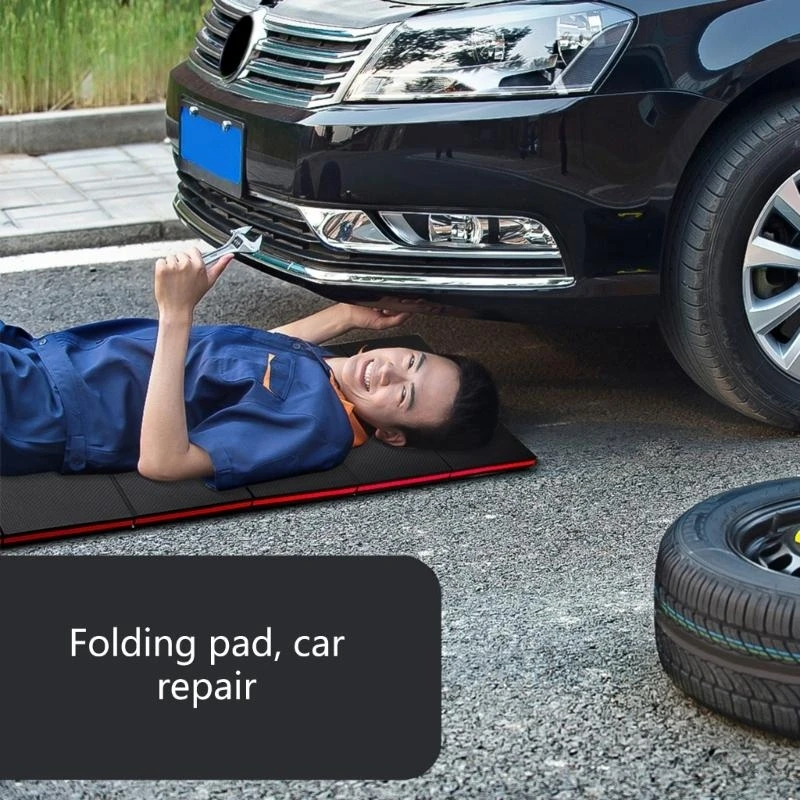 0xxd Reparador portátil Creepers Mat Mat Automotive Bat para fácil armazenamento e transporte para vários ambientes