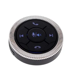 7-Key Car Wireless Steering Wheel Remote Control Button for Universal Car Music Wireless Android DVD GPS Navigation Player Radio