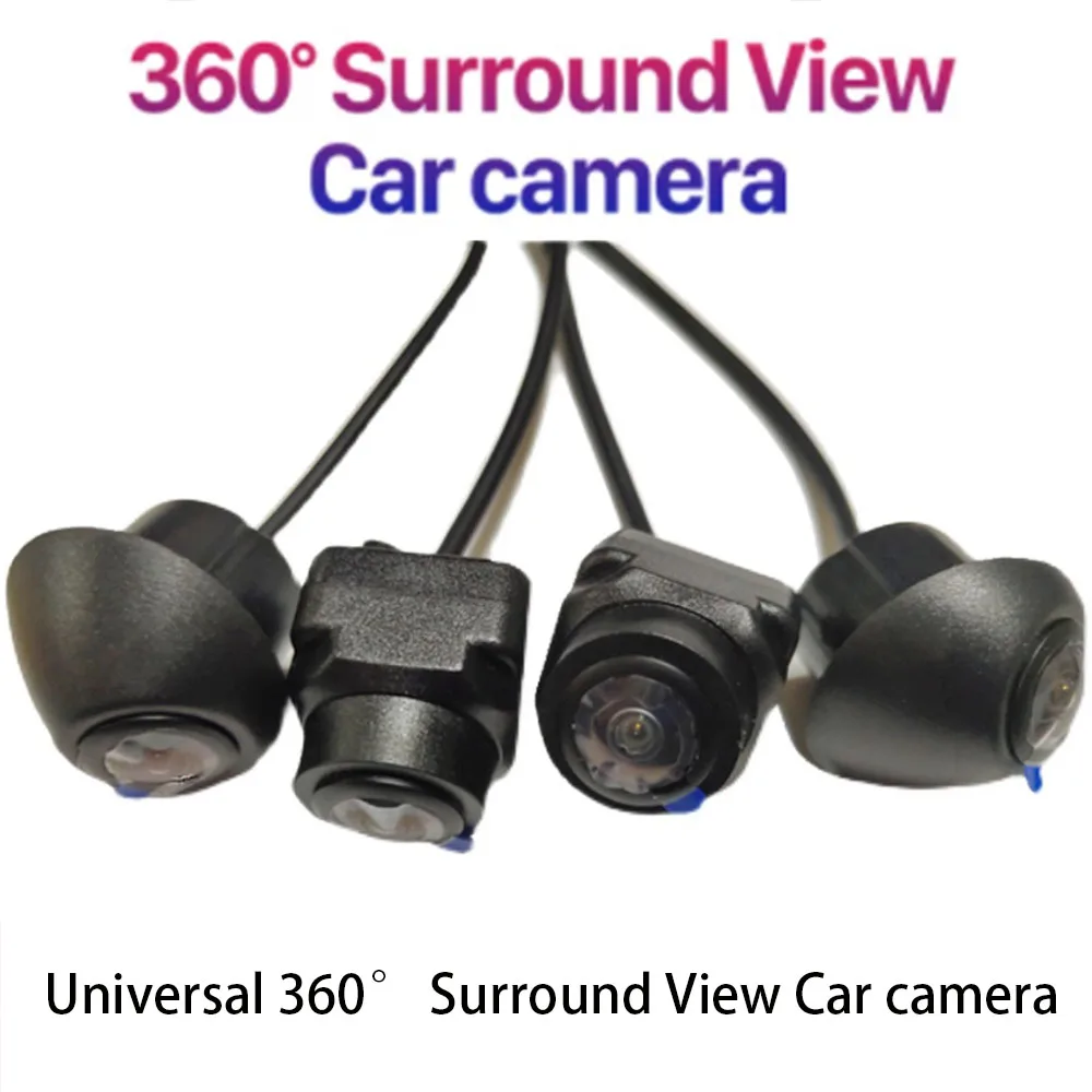 

360camera for car Built-in 360° surround view function with 360view APP The 12-pin corner plug on the back of the Android radio