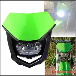 Motorcross Motorcycle Supermoto Headlight Headlamp Head Light Fairing For Kawasaki KLX KX KX-F KLX110 KLX140 KLX230 KX250 KX450