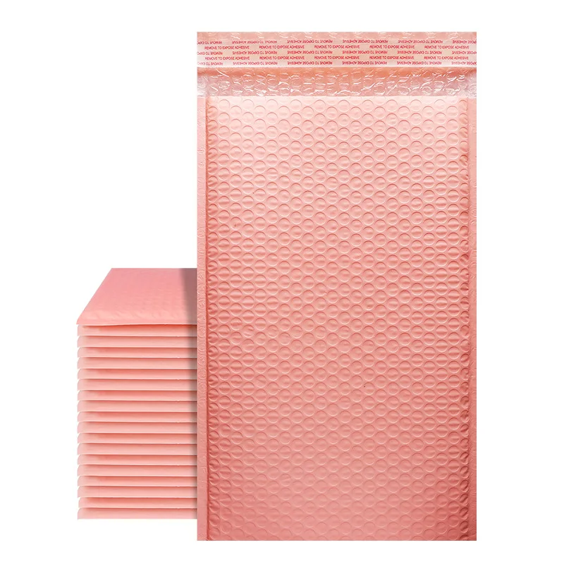 50pcs Pink Bubble Mailer Self-Seal Packaging Bags Small Business Supplies Padded Envelopes Bubble Mailing Bags