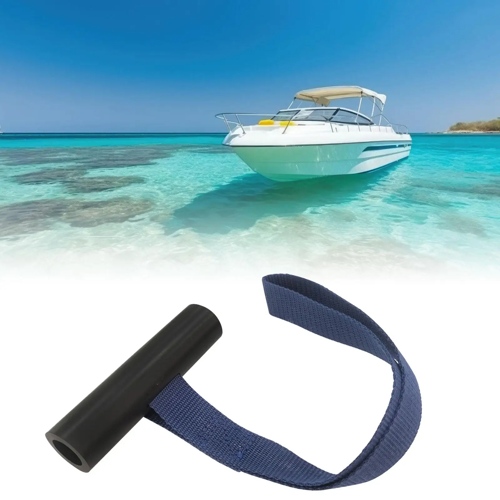 Quick Hood Loop Trunk Anchor, Kayak Tie Down Strap Canoe Tether Bow Stern Transport Lashing Point for Kayaking, Canoeing