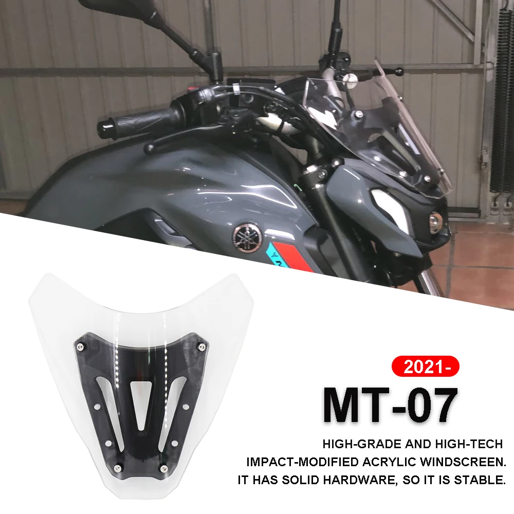 

Для Yamaha MT-07 MT07 MT 07 mt07 2021 2022 новые аксессуары для мотоциклов ветровое стекло отражатель воздуха