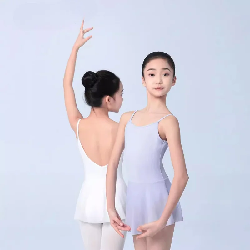 

Children's Ballet Dress Chinese Classic Dance Gauze Dress Performance Costume Examination Exercise Dancing Dress SlingVBack