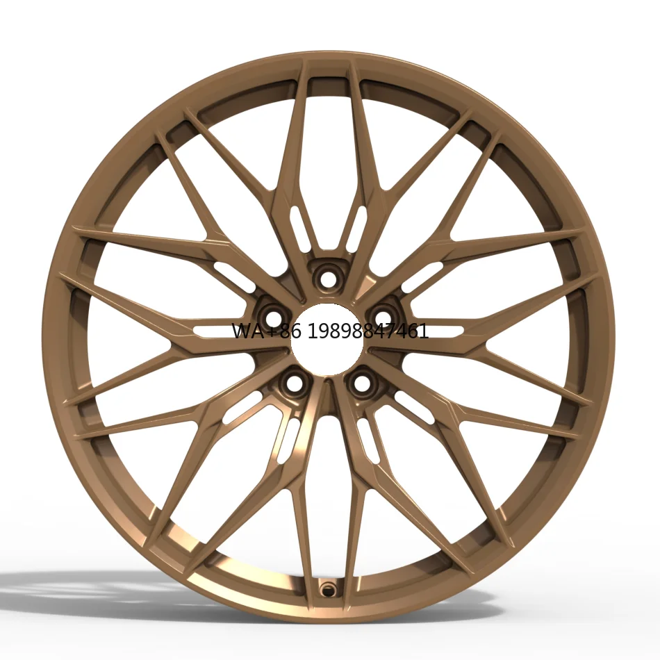 

New Custom Lightweight 1-piece Alloy Forged Te37 16-24 Inch 5x112 5x127 Concave Bronze Commercial Rims for Passenger Car Wheels