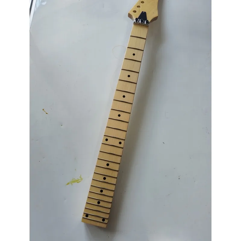 24 Frets inlay dots Wood color Electric Guitar maple Neck guitar strings lock Guitar Accessories Parts Wholesale