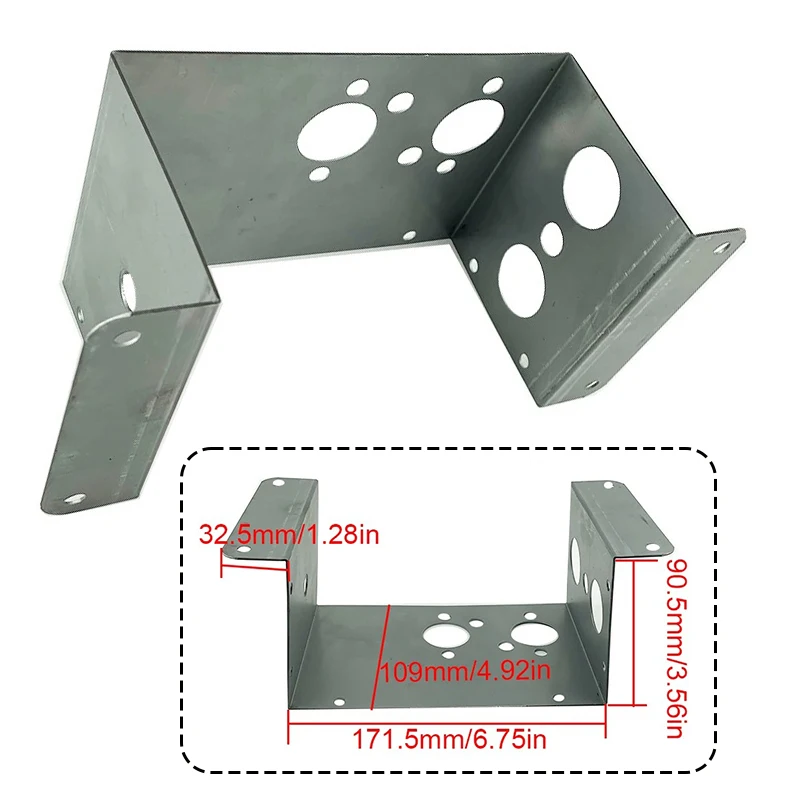 

Car Air Parking Heater Base Mounting Bracket Floor Plate Protect Without Side Stand Silver For Eberspacher Webasto Truck VAN Bus