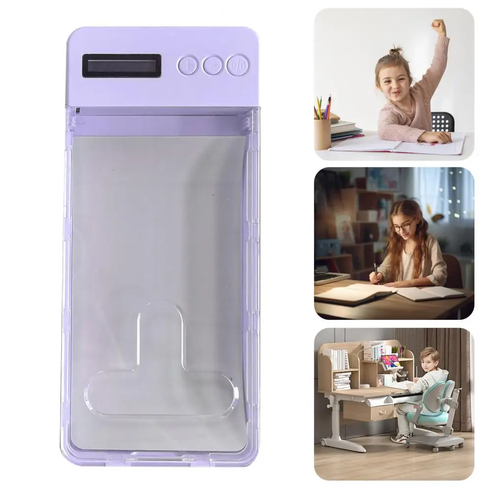 Smart Phone Lock Box Timer Bag Adults Kids Self-Discipline Phone Box LCD Display Mobile Phone Prison Transparent Cellphone Box