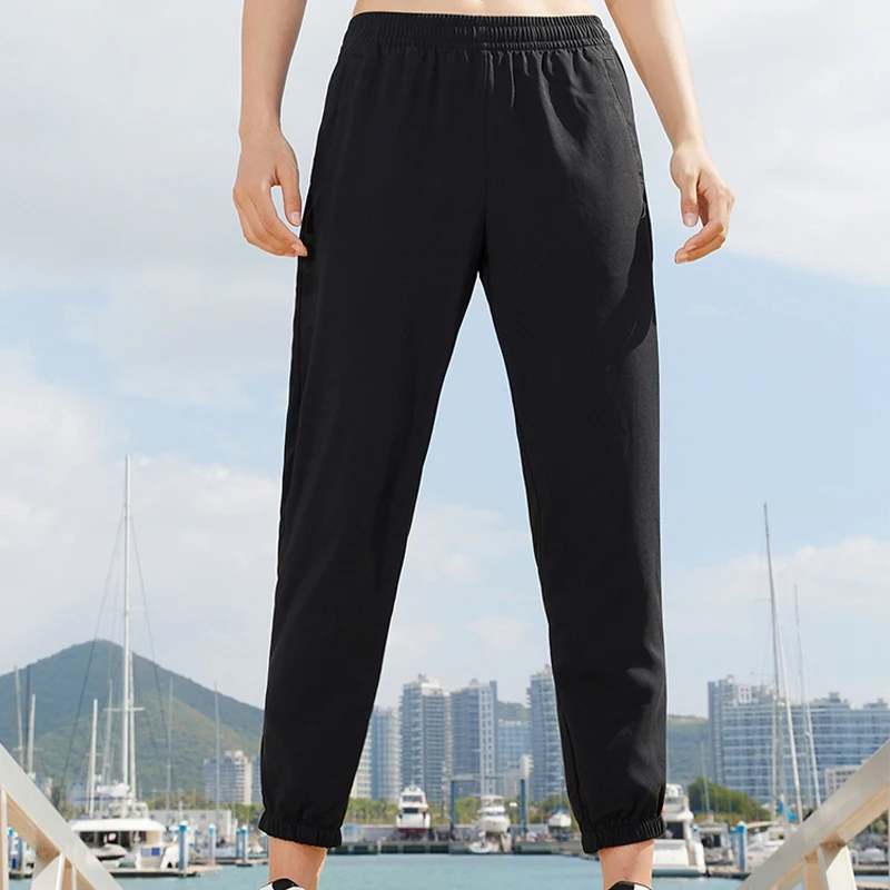 Xtep Woven Trousers Women 2023 Summer Thin Section Women\'s Sweatpants Quick-Drying Running Sports Female Pants 877228980230