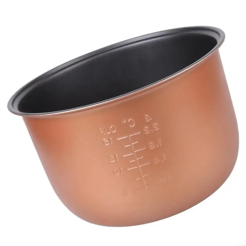   Stainless Steel Rice Cooker Inner Container Replacement Nonstick Cooking Pot for Home Cooking Kitchen Appliances view 2