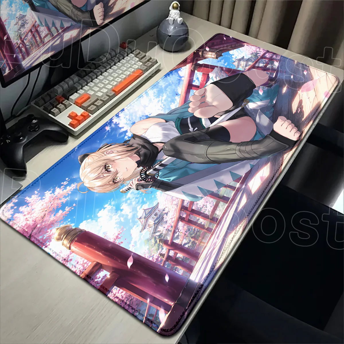 

HD Printing Non-slip Mouse Pad XXL Desktop Decorative Mats Fate Okita Souji Large Computer Keyboard Carpet PC Rubber Accessories
