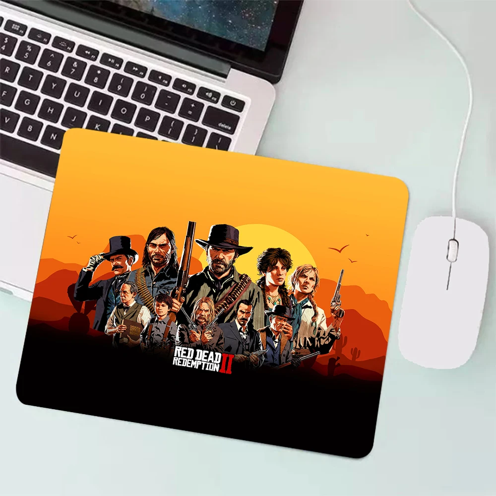 Red Dead Redemption Large Gaming Mouse Pad Computer Mousepad PC Gamer Laptop Mouse Mat Office Mausepad XXL Keyboard Mat Desk Pad