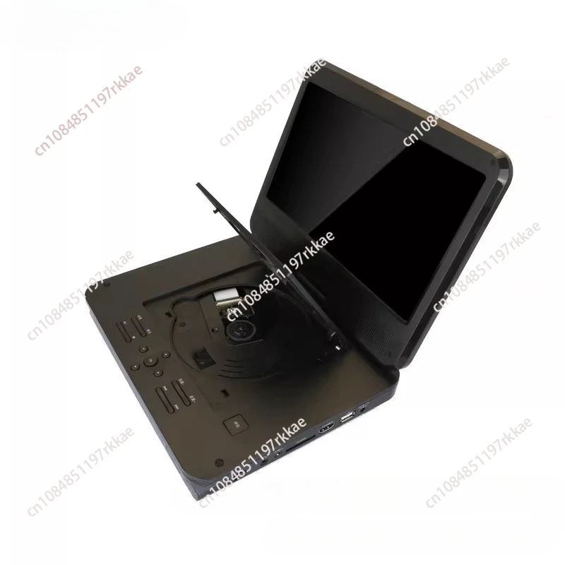 DVD Player Mobile Multimedia Digital TV Support U Disk Local Playback with 10-inch Screen Foldable Rotating Protable HD Blu-ray