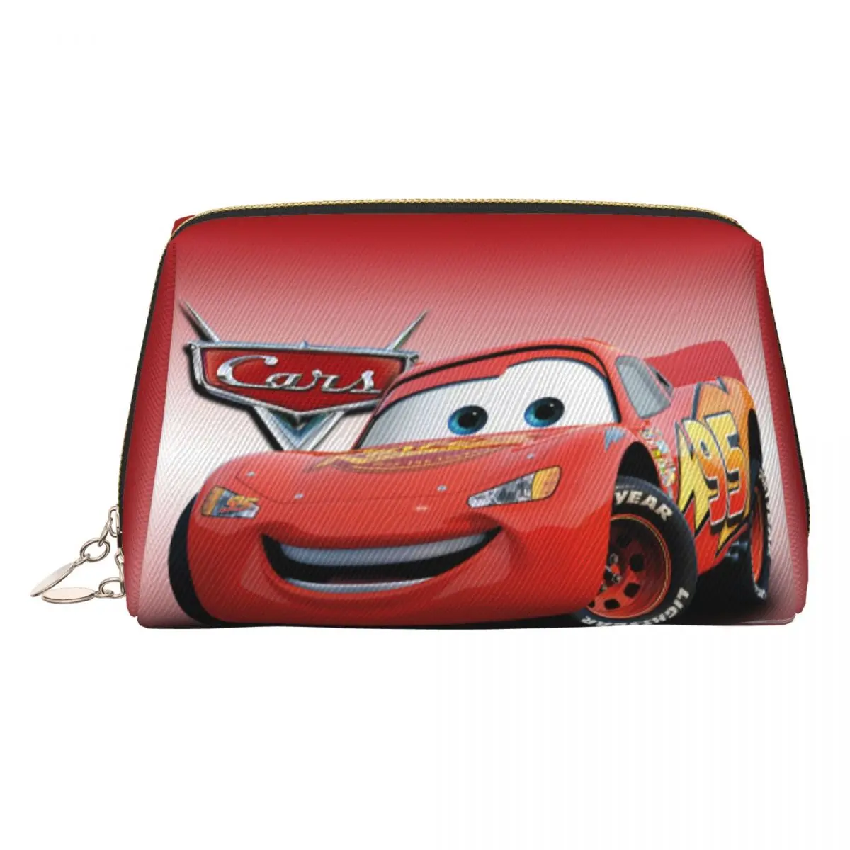 

Custom Lightning McQueen Travel Cosmetic Bag for Women Cartoon Makeup Toiletry Organizer Lady Beauty Storage Dopp Kit