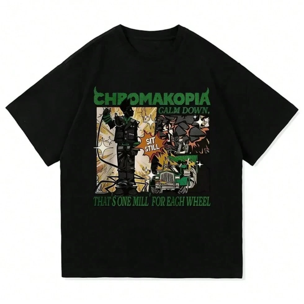 

Fashion-Tyler The Creators Short-Sleeve T-Shirt Summer Fashion Women Funny Retro New Album Hip-Hop Retro Cotton T-Shirt