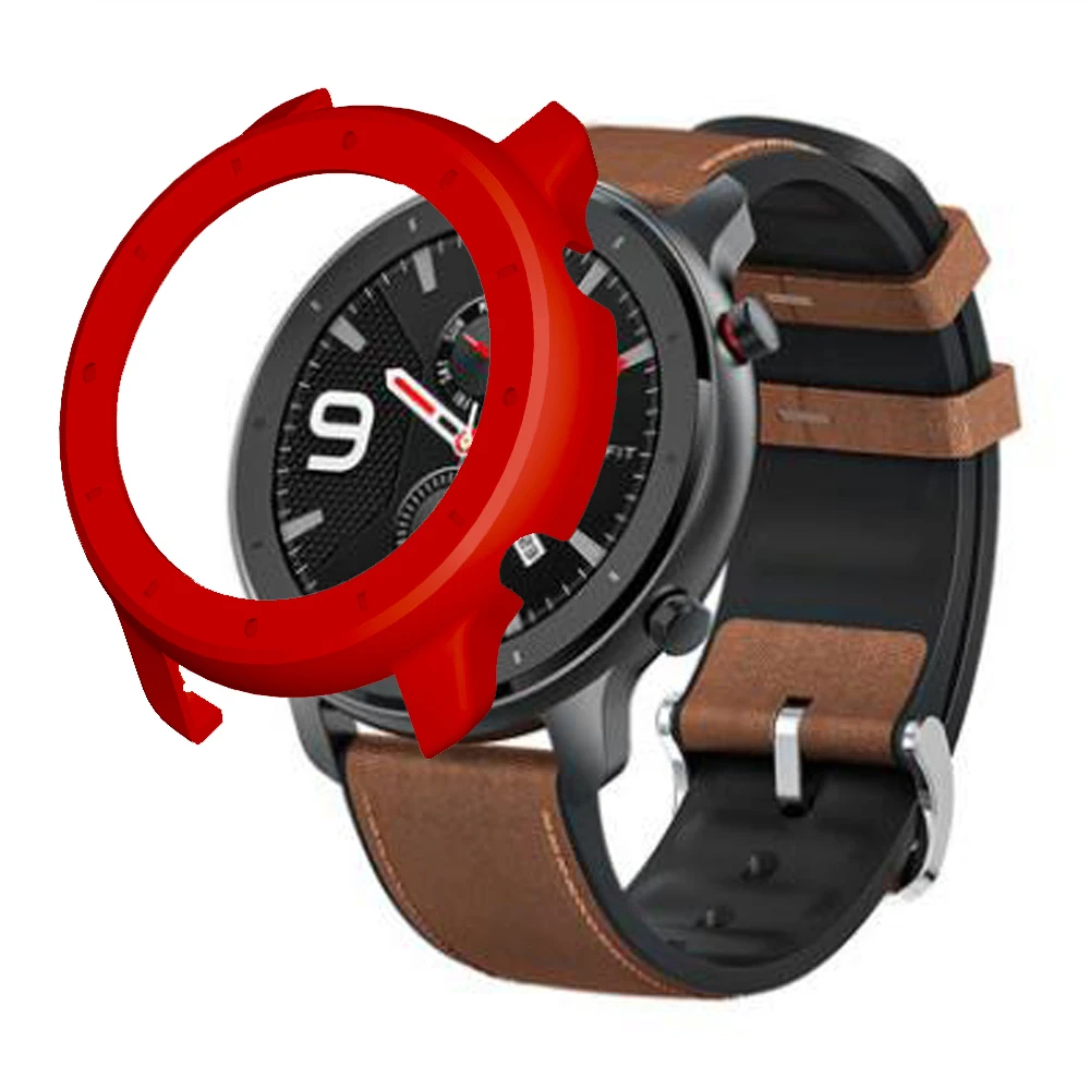 1/2PCS Protective Case Cover For Amazfit Gtr 47mm Case PC Protector Frame For Amazfit GTR 42mm Watch Shell