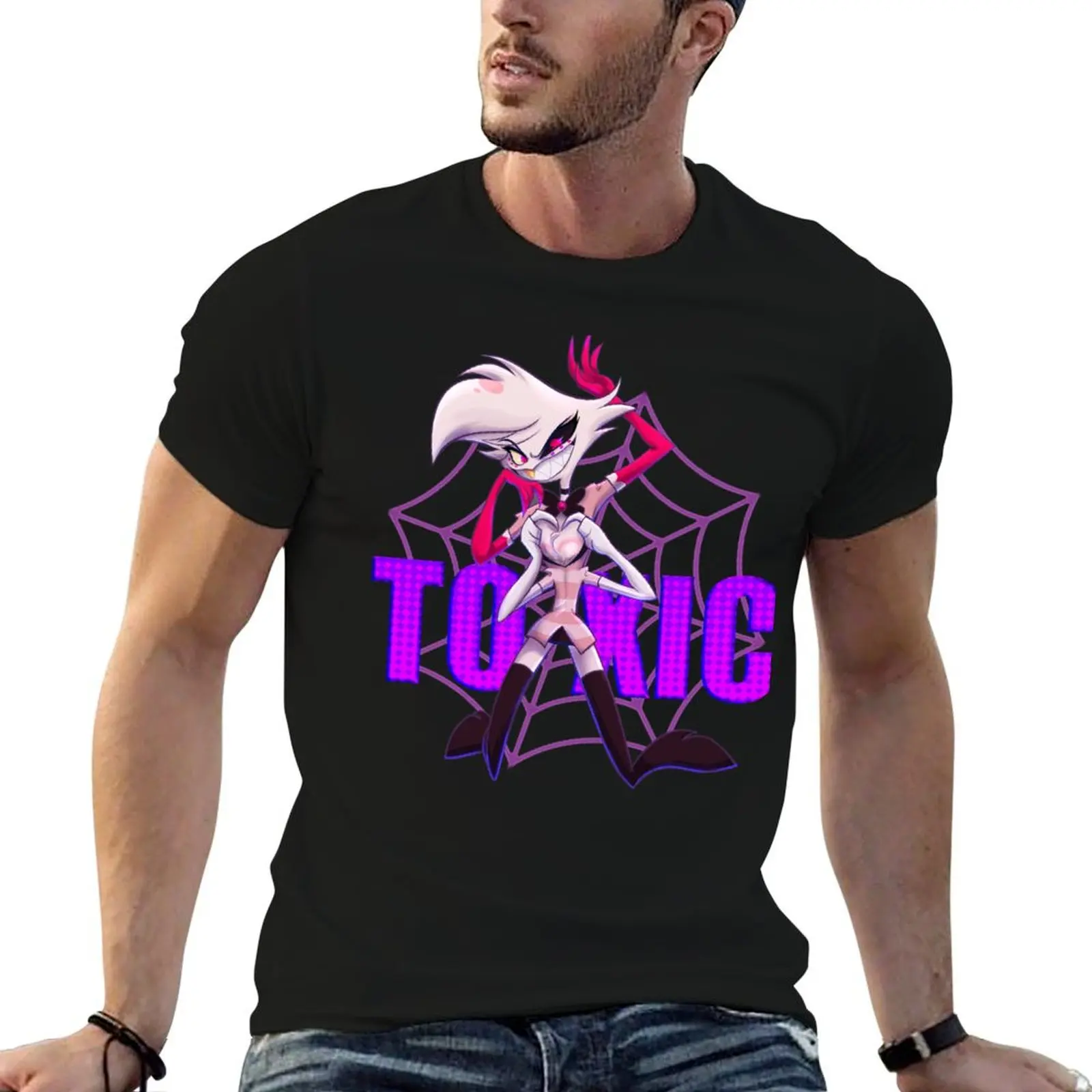 Angel Dust Toxic T-Shirt Basic Regular Fit Casual T-Shirt