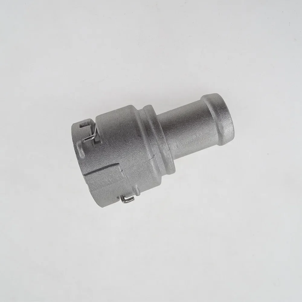 Coolant Heater Hose Connector Flange Aluminum Kit 1K0122291 3B0122291B for TT A3 Q3 Golf Jetta Passat