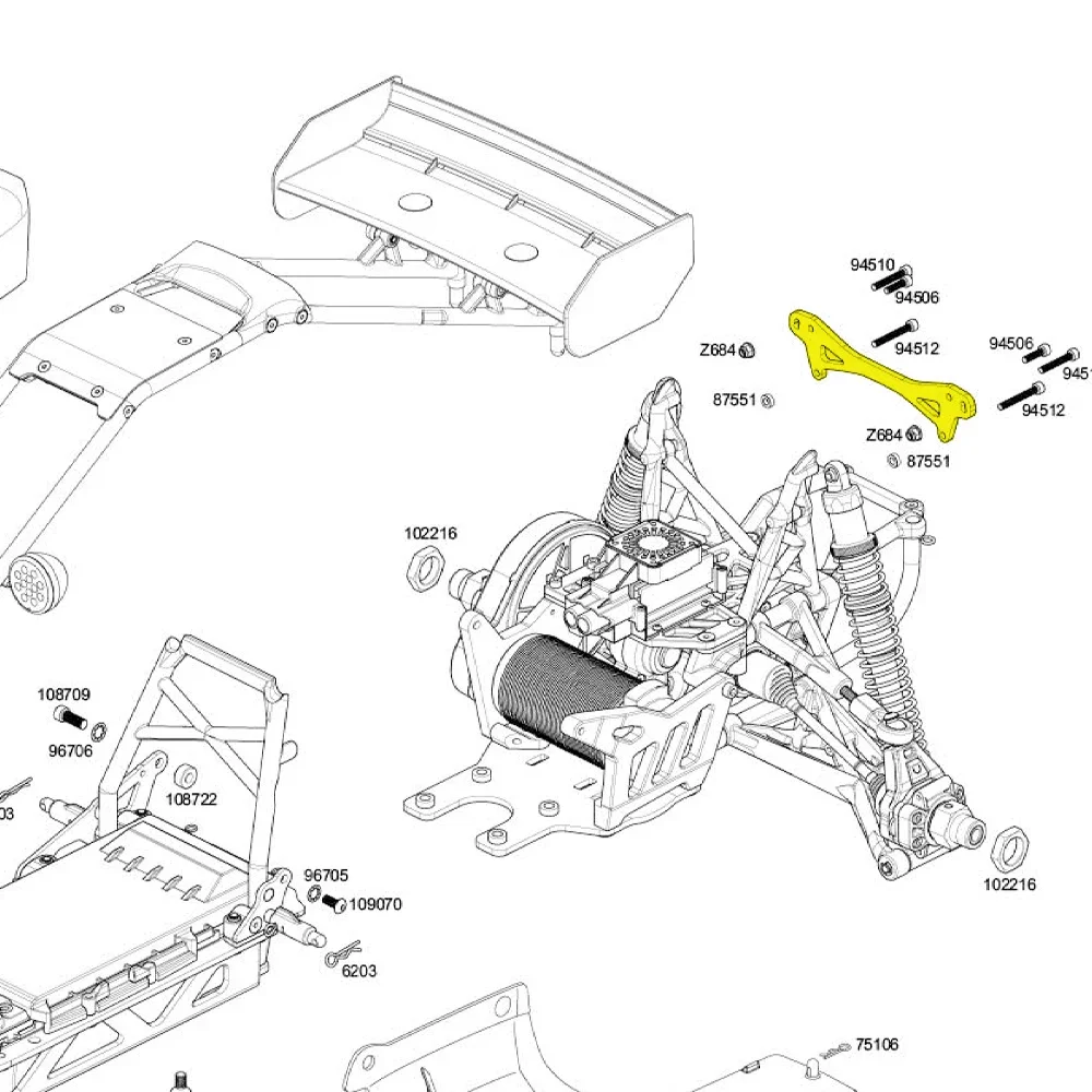 Aluminiumlegierung # 87551 # 85422 Vorne Hinten Stoßdämpfer Montage Platte Klammer FÜR RC 1/5 HPI Baja 5B 5T 2,0 5SC SS Flux 5R 1970 Zubehör