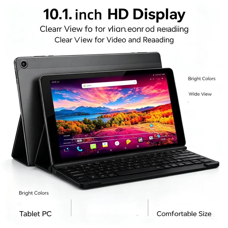 P10 Android 7.0 MT8163 Processor 10.1 INCH 1.5 GHz 64-Bit WIFI OM MT8163 Processor 1920 X 1200 Pixel Tablet PC 2GB RAM 32GB ROM