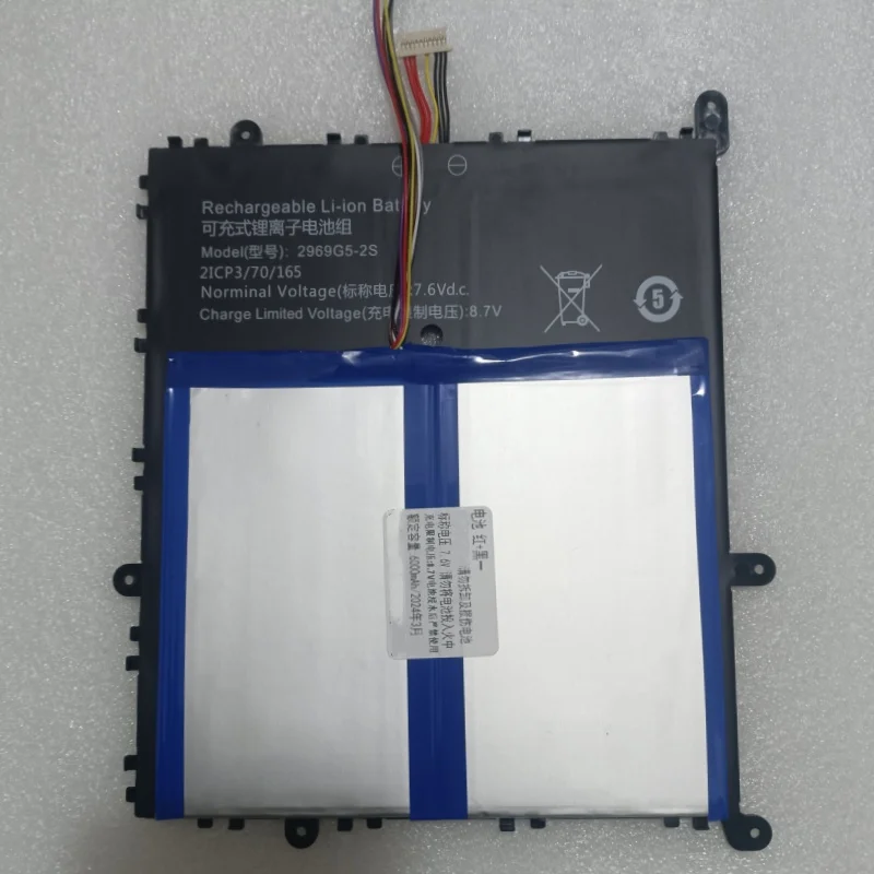 NV30165170 2969G5-2S 2959G5-2S Laptop Battery 7.6V 38Wh 5000mAh For Chuwi HeroBook Pro CWI534 Hi13 Larkbook X CWI534 Notebook