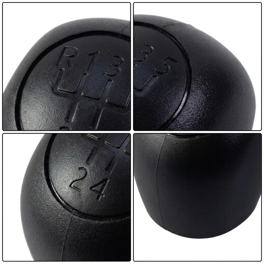 Manual Shift Knob 5 Speed Gear Knob For Manual Transmission Vehicles Heat Resistant Design For Fiat Ducato 1994-2006