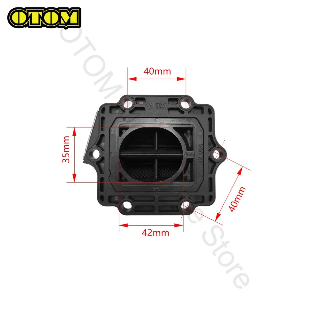 For KAWASAKI Motorcycle Intake Reed Valve Carbon Fiber Gaskets Assy V4R13G VFORCE Cage System KX125 KDX200 KDX220 12021-1067