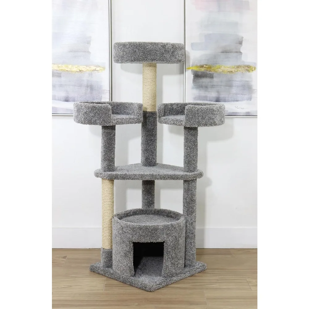 

LUCK New Cat Condos 54" Indoor Cat House