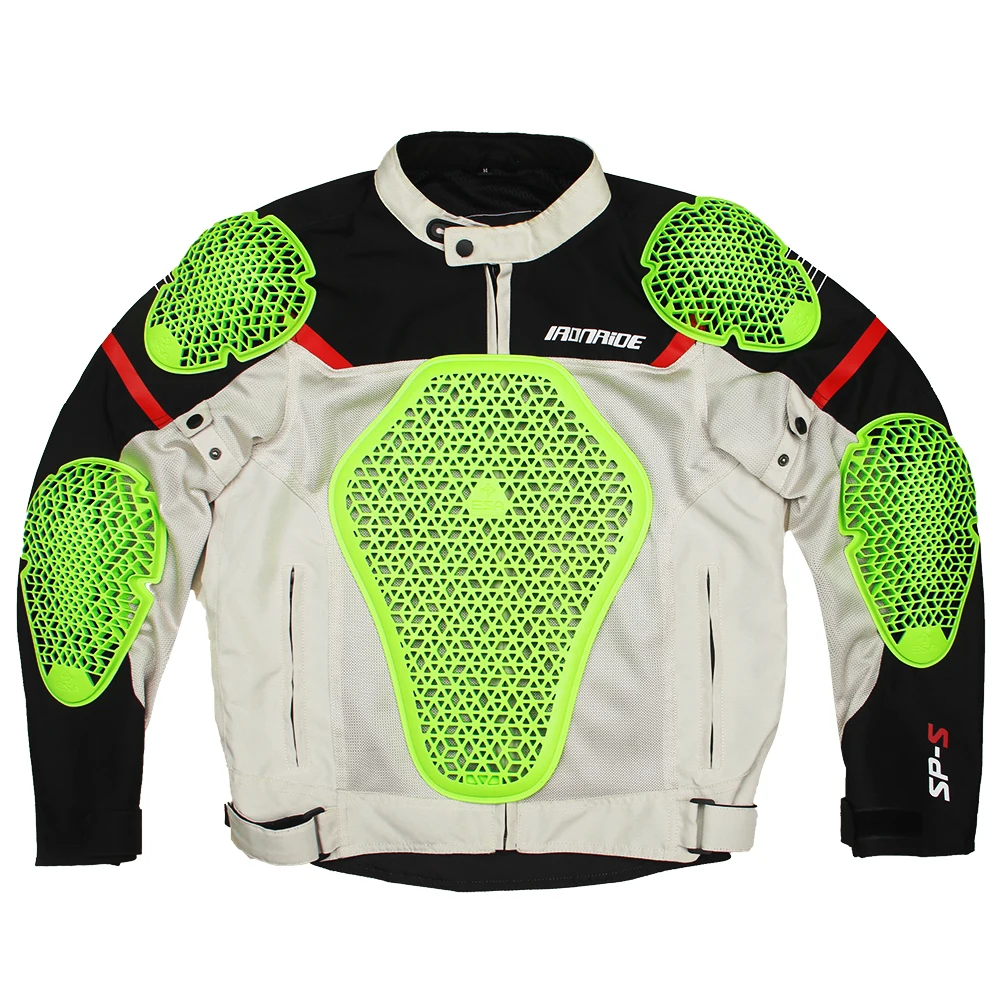 CE Certification Motorcycle Jackets Built-in Protector Motorbike Protective Gear Motocross Back Protector Shoulder Elbow Pads