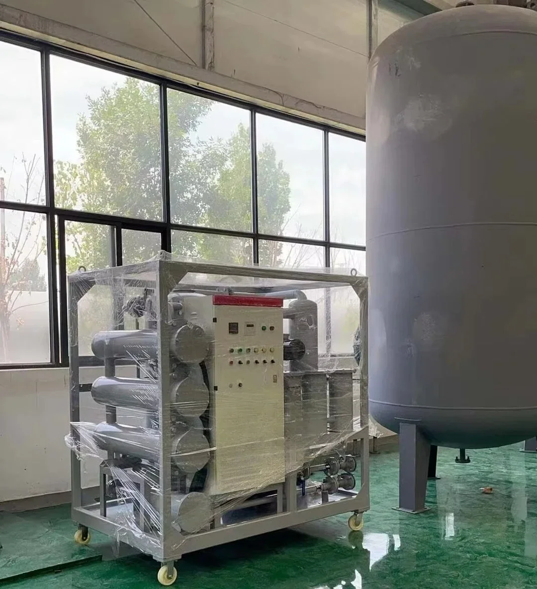 Industrial Dual Vacuum Insulating Oil Purifier for Factory Transformer Oil Maintenance