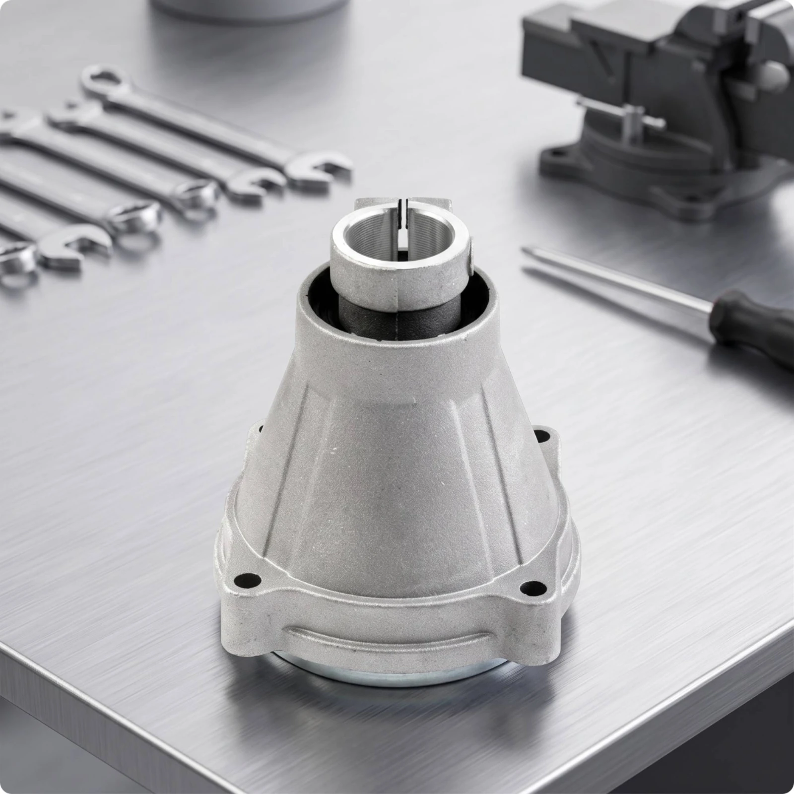 Brush Cutter Connector Industrial Brush Cutter Adapter Hardware Metal for Landscapers, Farm, Workshop view 4