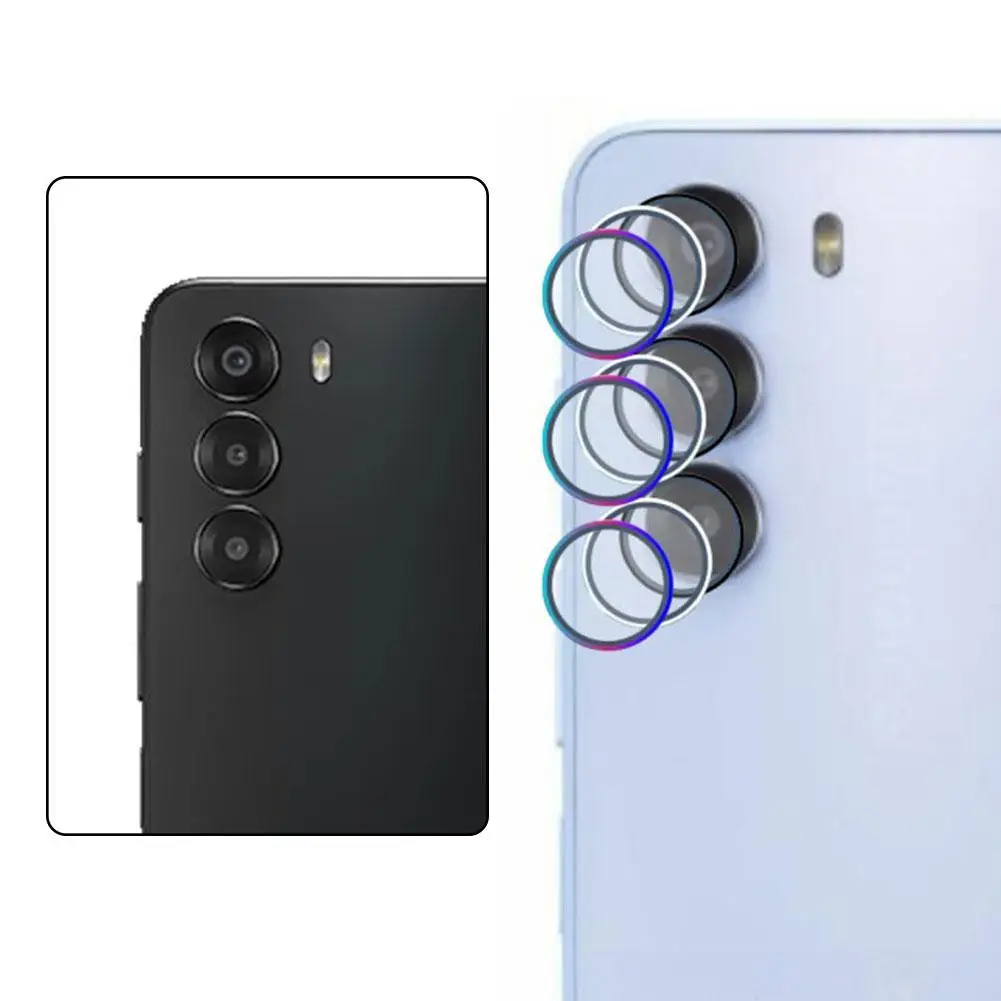 Suitable For Nubia S 5G Lens Film Metal Eagle Eye Transparent Split Rear Camera Tempered Glass Protective Film H9B4