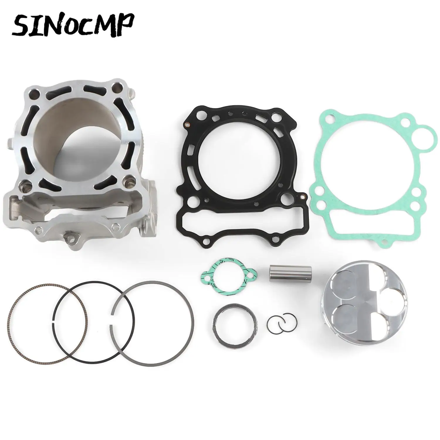 

1 Set Piston Rings Pin Clips kit Cylinder 77mm Jug For YAMAHA 01-13 YZ250F YZ 250F YZ 5XC-11311-20-00 Motorcycle Parts ﻿