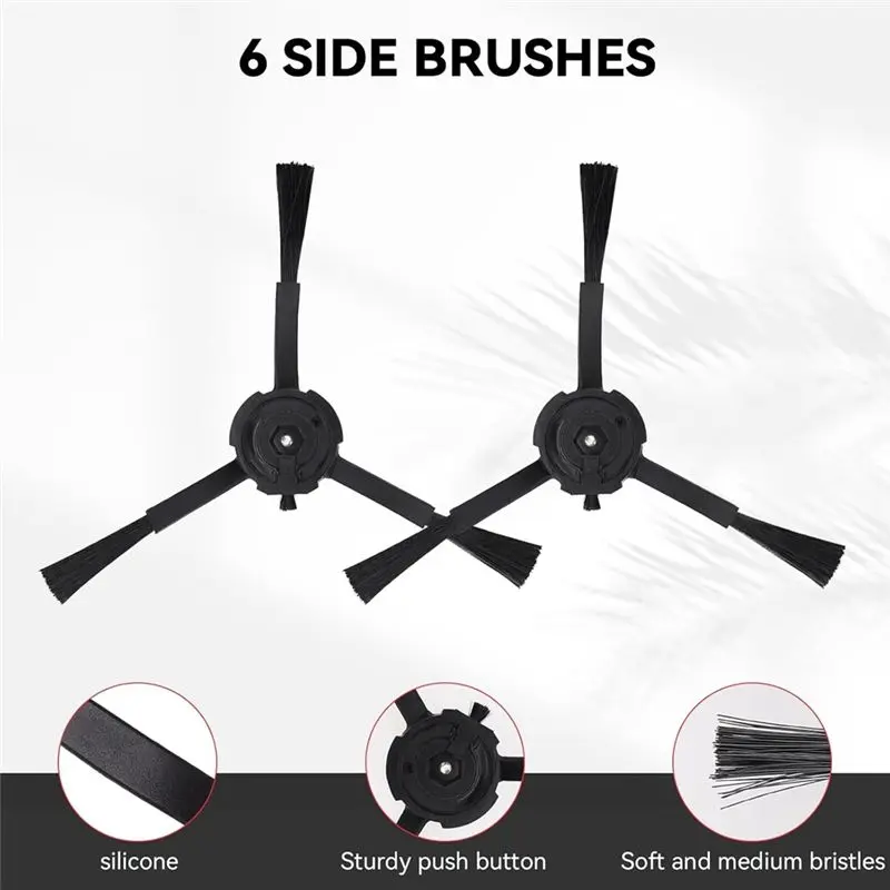 A27F-23PCS Replacement Parts For Roborock Qrevo Master/V20/P10S Pro Vacuum Main Side Brush  Mop Cloths HEPA Filters Dust Bags