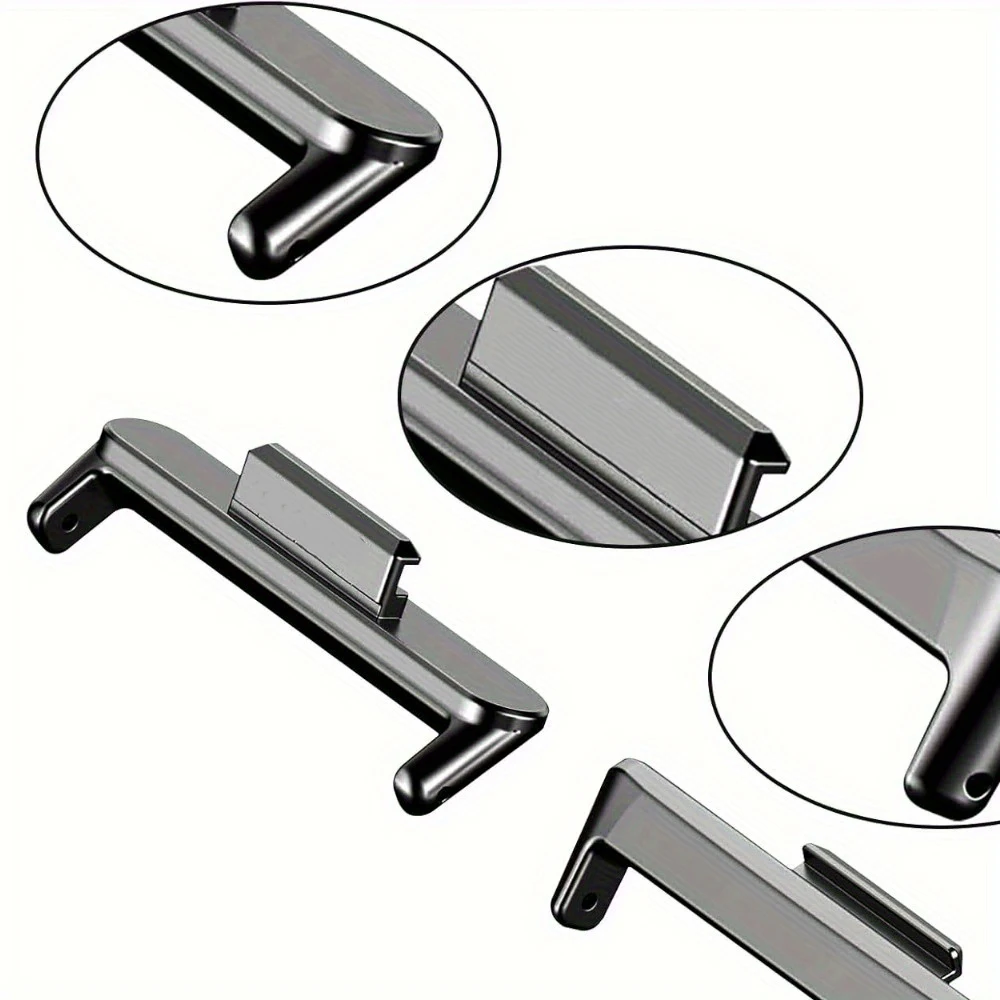 1Pair Zinc Alloy Watch Band Connector Adapter For Huawei Fit 3 4 5 4 Pro 5 Pro 20mm Replacement Strap Buckle
