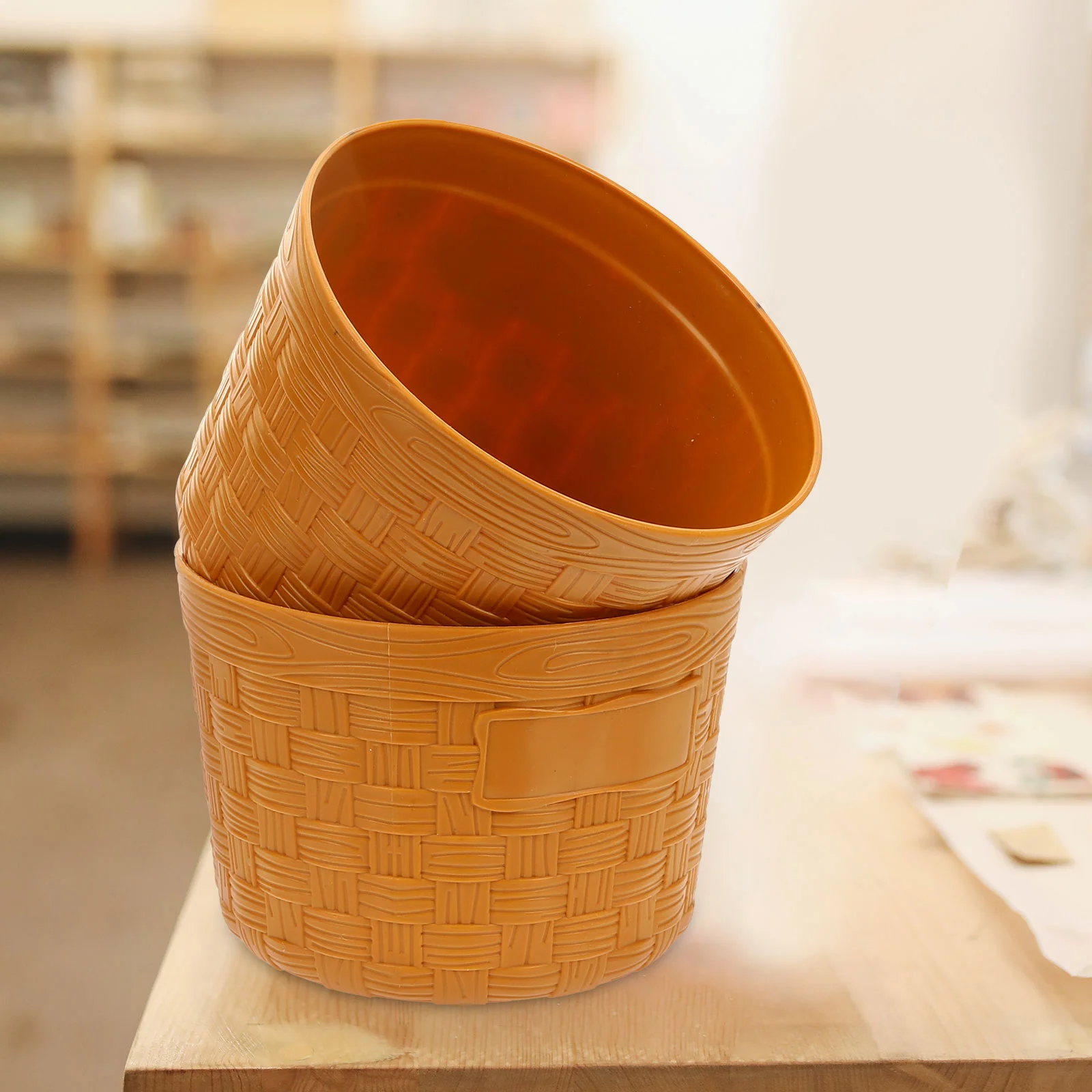 2 Pcs Cosplay Storage Bucket Child Children’s Toys Childrens for Kids 137x137cm Plastic Vegetable Basket Fruit