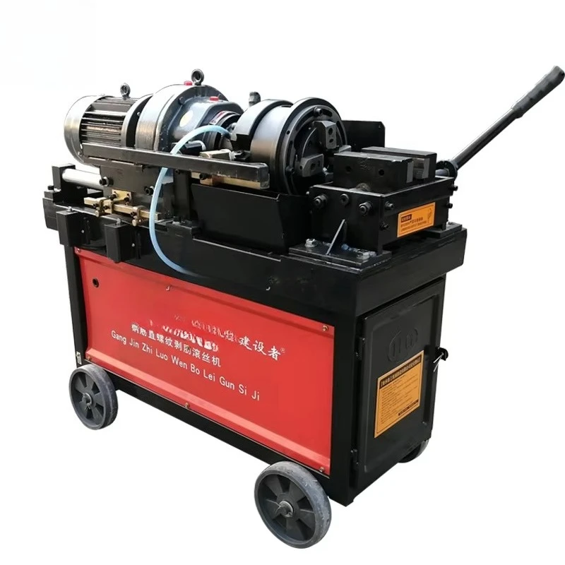 Quick Speed Rod Rebar Rolling Thread Machine 16-40mm Steel Bar Rolling Threading Machine Anchor Rod Thread Manufacturing Machine view 4
