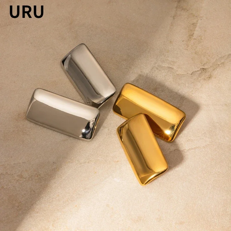 Fashion Jewelry Vintage Temperament Metal Geometric Earrings For Women Party Gifts Simply Design Ear Accessories Hot Selling